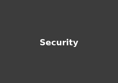 School security personnel and gate
